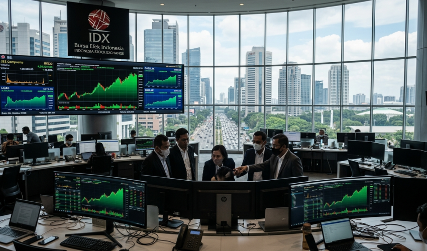 Pergerakan IHSG dan pasar saham pekan ini di Bursa Efek Indonesia